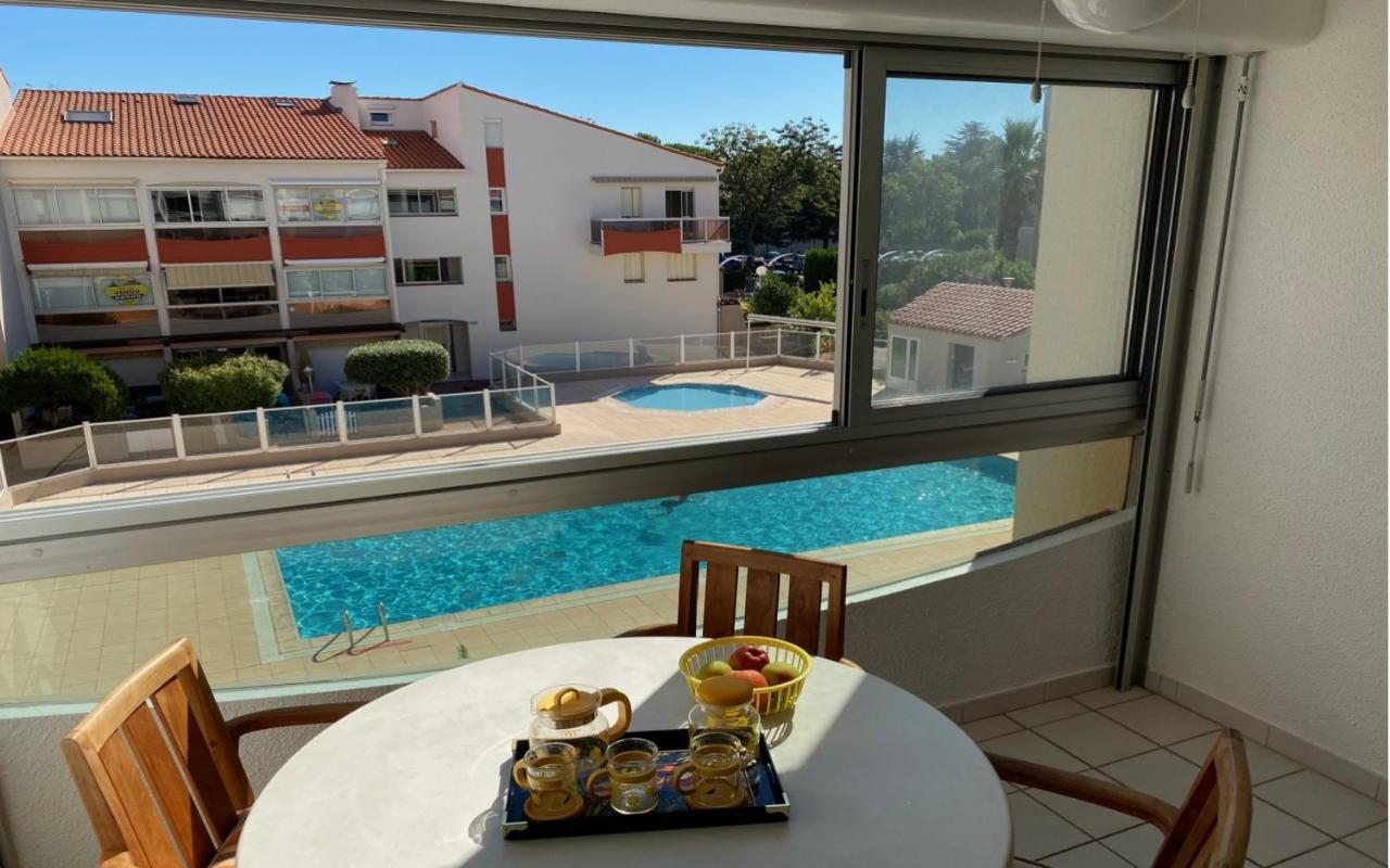 Argeles Plage Studio Piscine Park. Privatif Dans Res. Securisee Extérieur photo